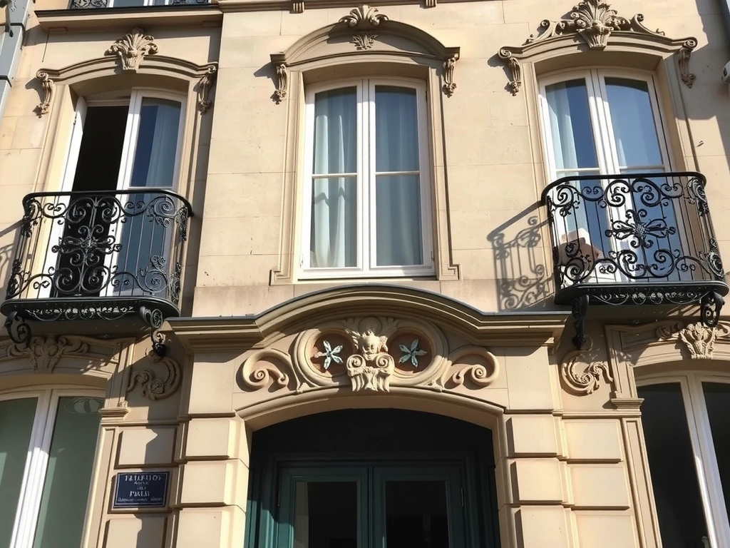 Façade de l'immeuble 31 Avenue George V